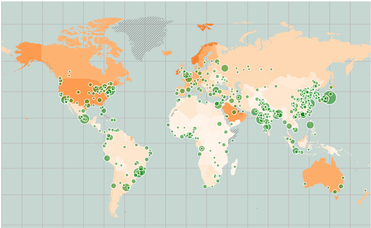 world map test  Flourish